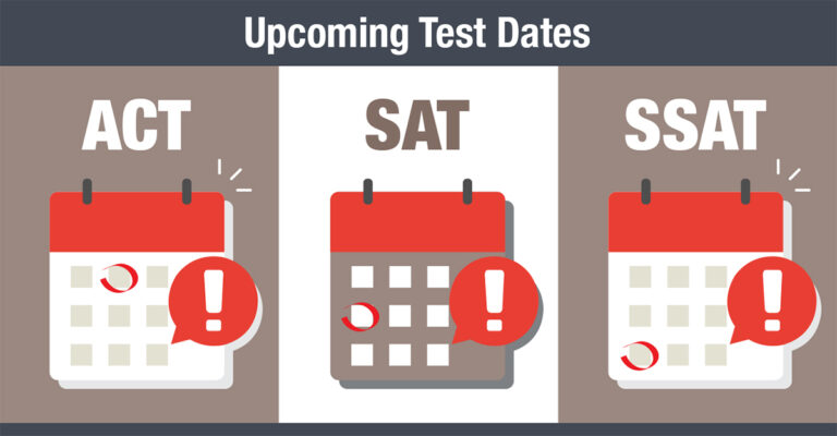 2024 Official ACT SAT And SSAT Test Dates The Edge Learning Center   Upcoming Test Dates2 768x400 