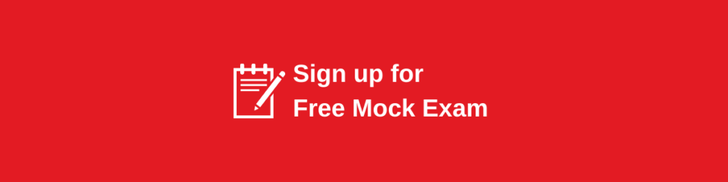 Sign up for free mock exam